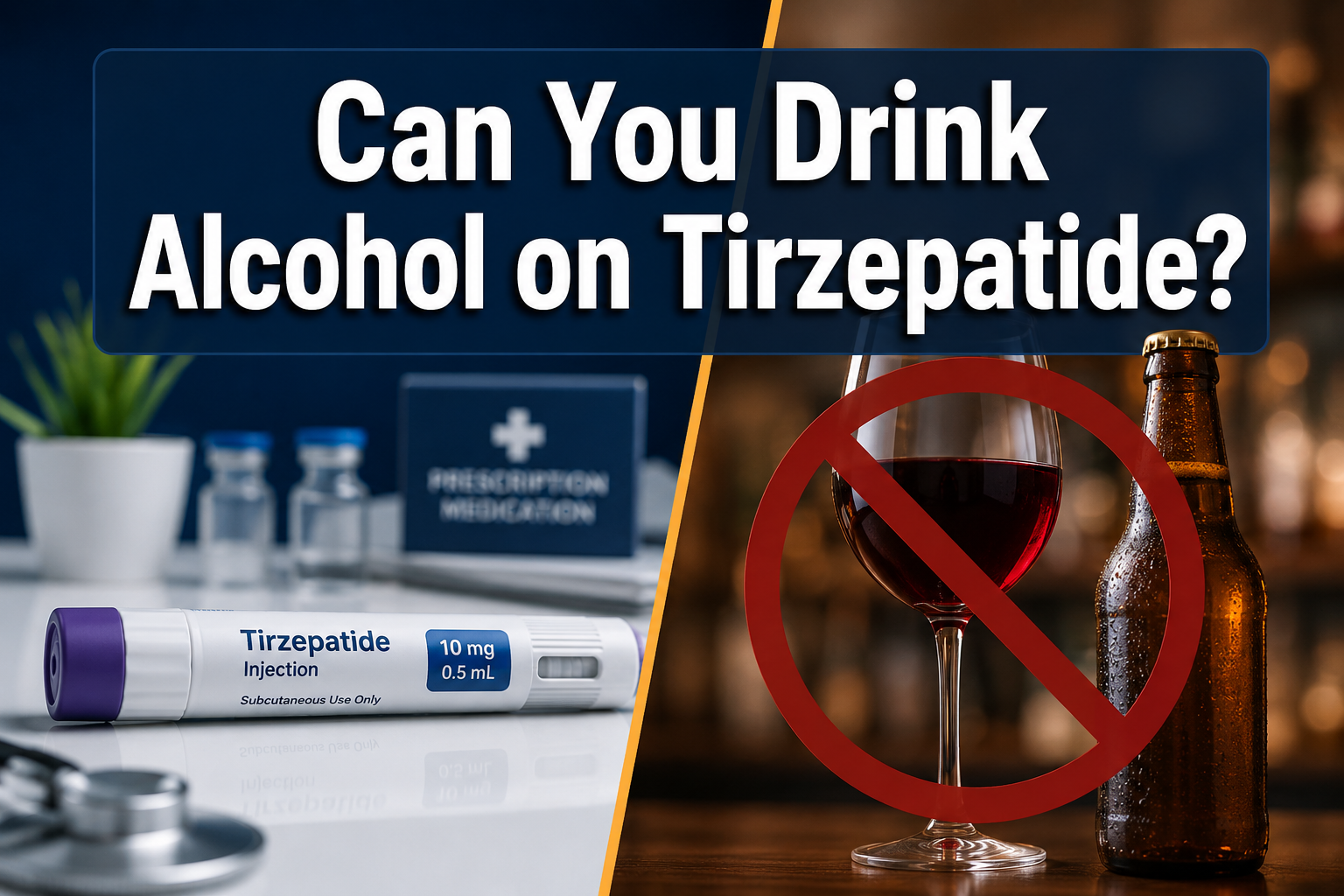 Can You Drink Alcohol on Tirzepatide