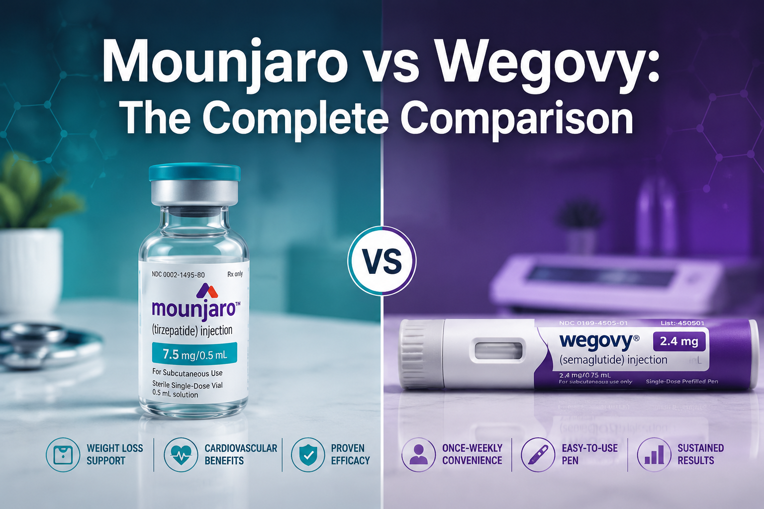 Mounjaro vs Wegovy