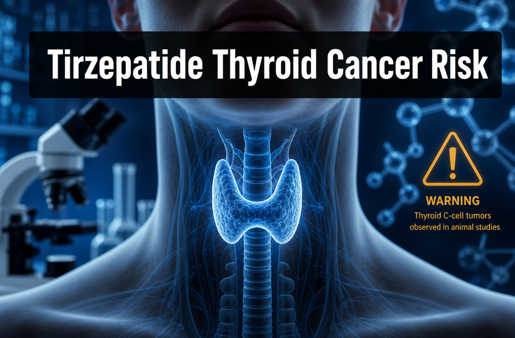 Can Tirzepatide increase the chance Thyroid Cancer