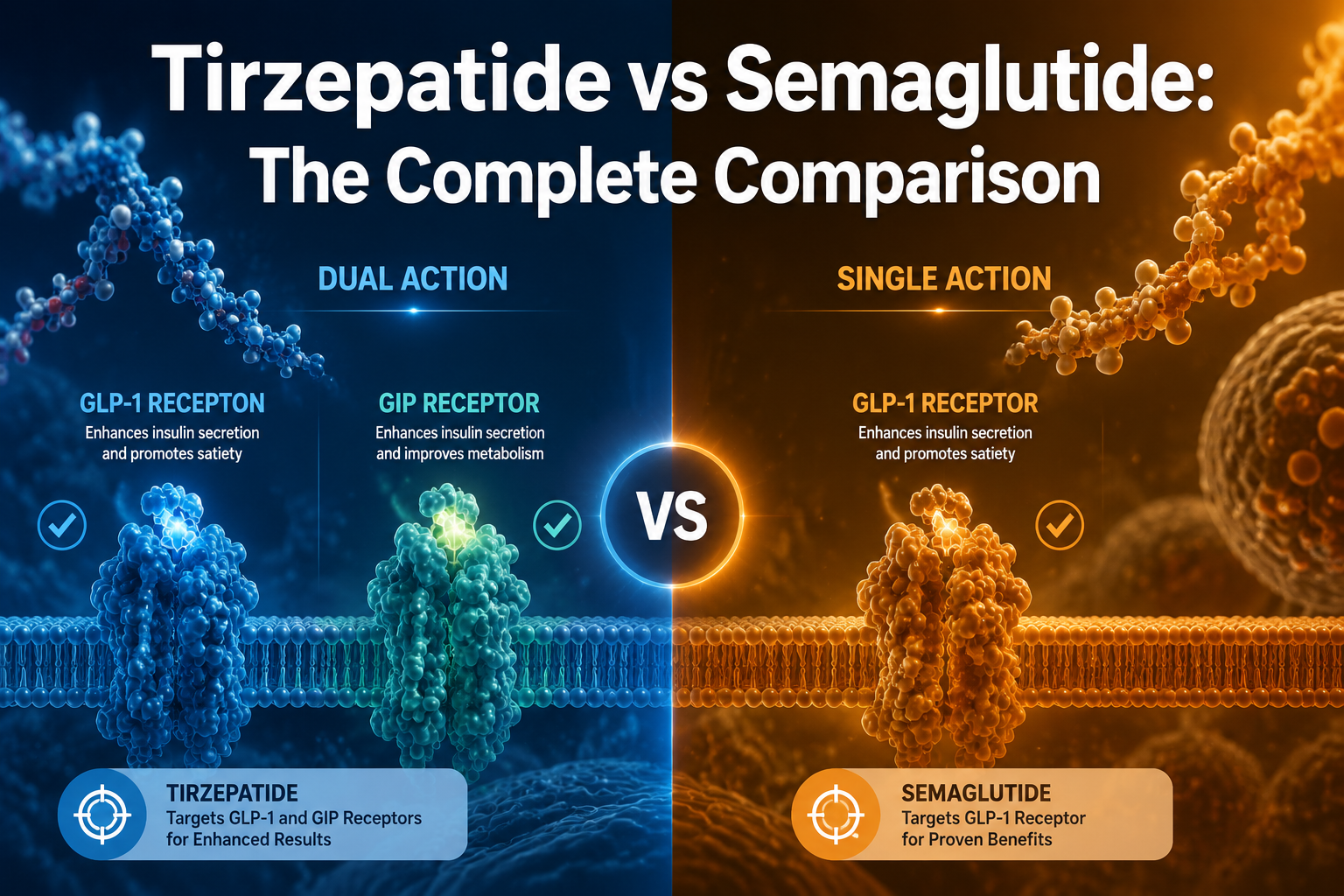 Tirzepatide vs Semaglutide