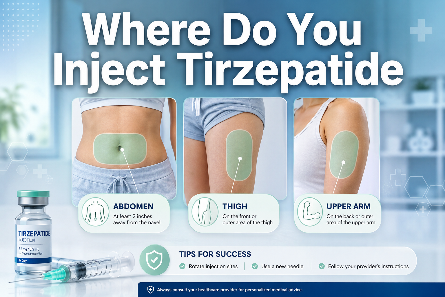 Where Do You Inject Tirzepatide
